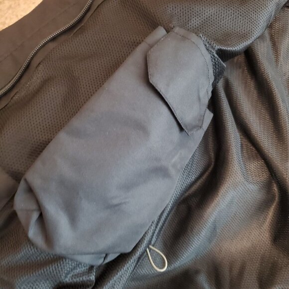 CORTECH Aero-Flo Motorcycle Jacket‎ Mens Medium Street Riding Padded Black - Picture 8 of 16